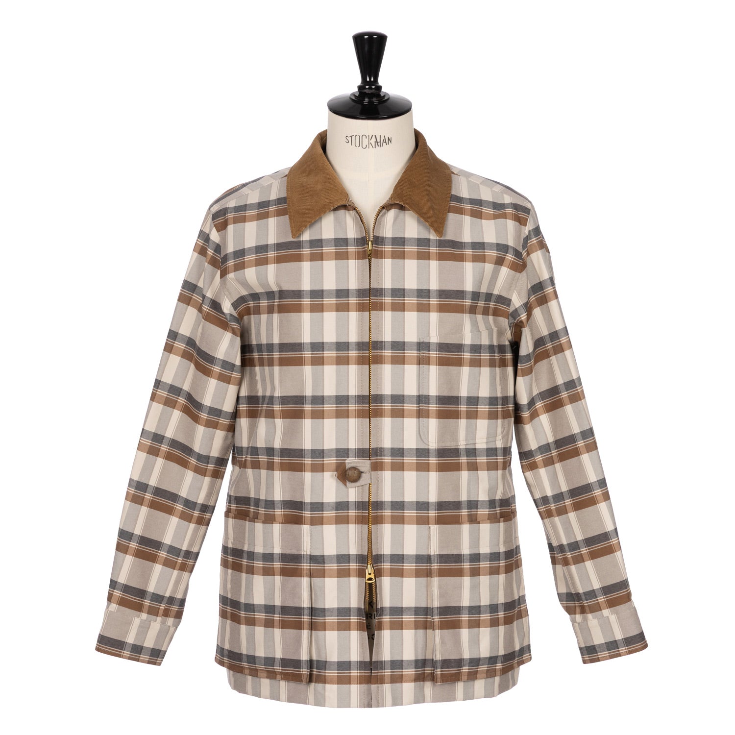 Jacke "BIRKS" aus japanischem Baumwoll-Gabardine